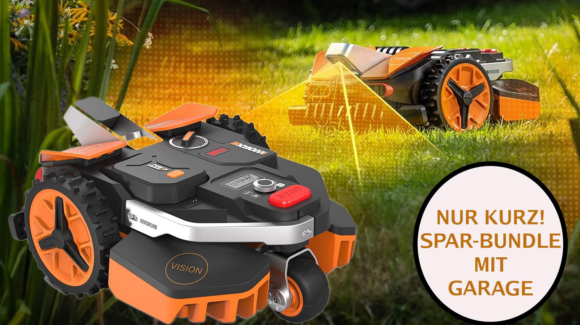 Neuheit von Worx Was kann der KIMähroboter ohne Begrenzungskabel